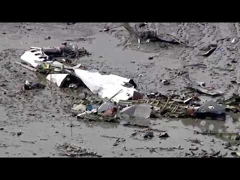 RAW: Amazon Plane Crash Wreckage in Trinity Bay