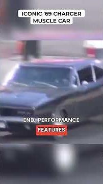Iconic '69 Charger Muscle Car