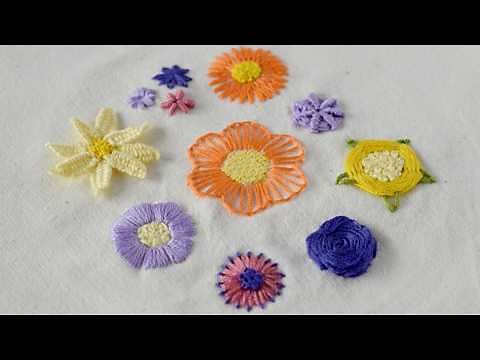 Beginner Flower Embroidery Tutorial – 11 Beautiful and Easy Floral Stitch Ideas