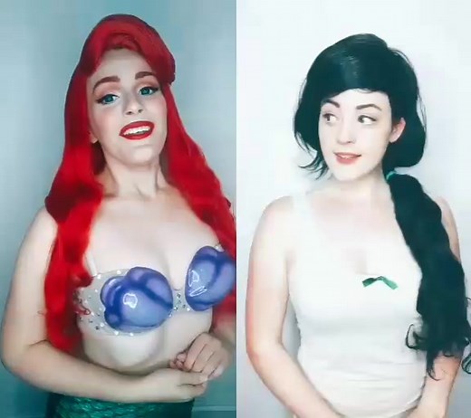 #duet w/@mykaelamakesmagic🌊💜#thelittlemermaid #arielcosplay #disneycosplay #cosplay #disney #littlemermaidcosplay #ariel #foryou #returntothesea