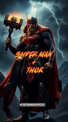 Dc and Marvel Ai Fusion #creator #Marvel #dc