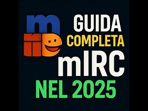 How to Use mIRC in 2025 | For Beginners: Nicknames, Servers, and File Saving #mIRC