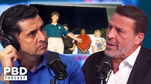 The childhood struggles that inspired Tony Robbins to feed millions. | Patrick Bet-David