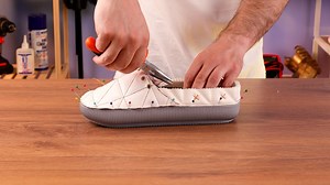 Craft Shoes From Recycled Bags