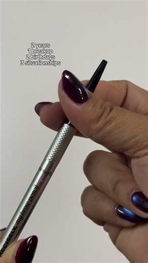 Through thick and thin and beyond with Precisely, My Brow Pencil 🫶