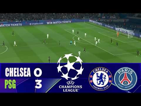 CHELSEA vs PSG 0-3 | 2026 Champions League | Match Highlights