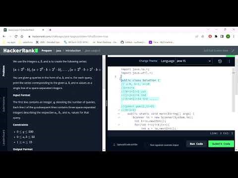HackerRank Java - 7 ( Loop 2)