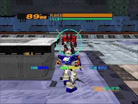 Cybertroopers Virtual-On (PC) - Temjin Run (60FPS)