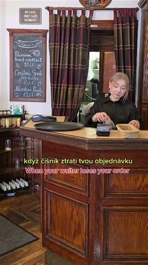 martin hranac on Instagram: "Občas se dívám na stůl a říkám si proč ty lidi ještě nejedí🤔 a pak zjistím, že jsem zapomněl probít objednávku,🤣 kterou jsem pak někam vyhodil.Nedokážete si představit ten stres, když už jsem za tu hodinu už vlastně zapomněl co si objenali 🤣🤣🤣 Napište mi do komentářů vaše zážitky z restaurace nejlepší použiju ve své knize o gastro #martinhranac #hranac #mikujemegastro"