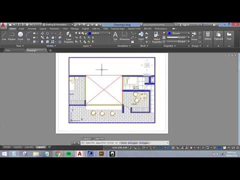 How to add dashed lines in AutoCAD layout