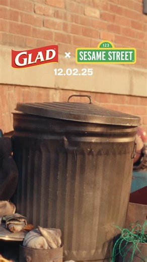 Glad Canada on Instagram: "Does it smell…Grouchy in here? Soon, everyone will love trash as much as he does 👀 ©️2025 Sesame Workshop."