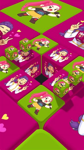 Kpop Demon Hunters Face Ball Falling285 #kpop #jpop #케데헌 #kpopdemonhunters #animation #roblox