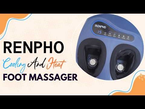 RENPHO Foot Massager with Cooling & Heat 👣 Full Review + Features