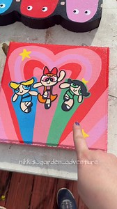 31K views · 918 reactions | Such a colorful batch of bricks this go around  love all of them so much but I’m really diggin the powerpuff girls #brickart #gardendecor #nostalgic | Nikki Adams | Facebook