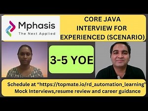 Mphasis Java Interview Questions | Mphasis Java Interview Questions