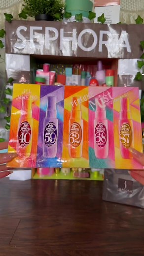 DIY Cardboard Sol de Janerio Perfume Set Tutorial