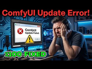 Comfyui Update Failed Issue Fixed In Just 2 Minutes!