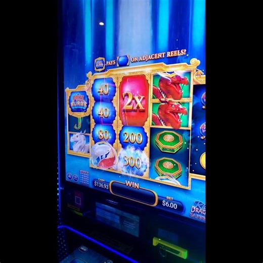River Dragon Sapphire Bonus ‪@FJslots956‬ @ Kickapoo Lucky Eagle Casino