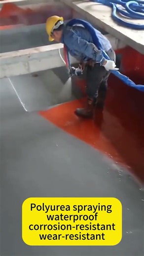 polyurea spraying, waterproof corrosion-resist#coating #Polyurea #wearresistant #polyureacoating