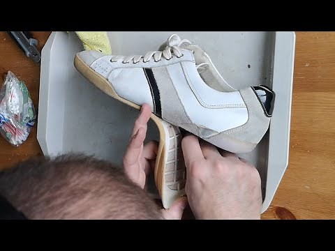 How to glue the soles of Loding sneakers
