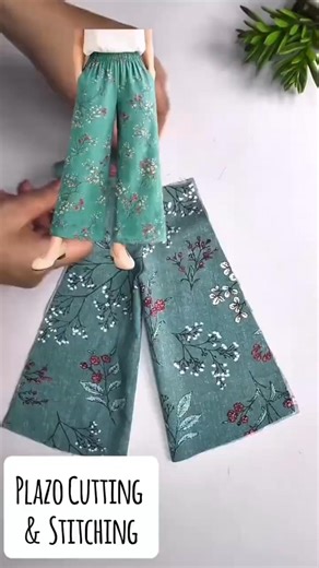 ​Plazo Cutting and Stitching: Broad category for sewing tutorials #2026: #shorts