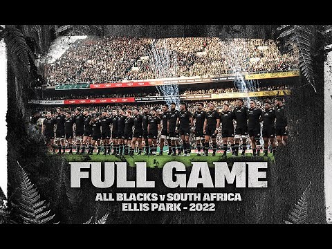 FULL GAME: All Blacks v South Africa (2022 - Johannesburg)