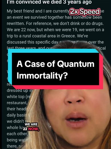 These girls are convinced that they somehow died on their vacation and jumped to another timeline #quantumimmortality #glitchinthematrix #glitchesinreallife ##scarytruestories #redditstories
