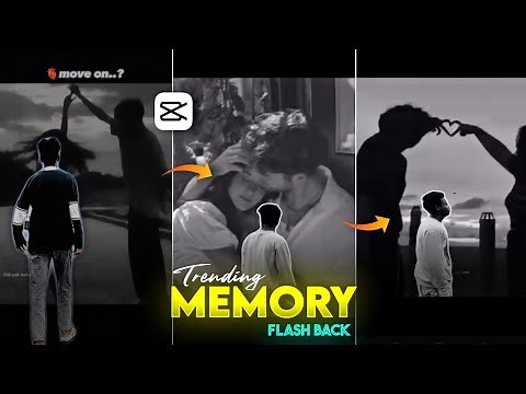 Instagram Trending Memory Flashback Video Editing | Aesthetic Sad Video Editing | In Capcut