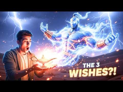 “UNBELIEVABLE 3 WISHES TO A REAL GENIE?! The 3rd Wish Will Blow Your Mind!” #genie #fantasy #aladdin