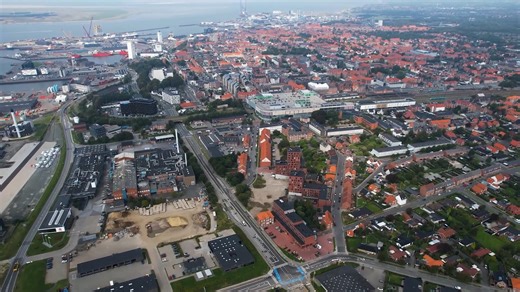 Esbjerg: Drone tours Denmark's hidden coastal city on the North Sea
