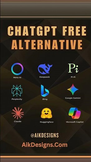 ChatGPT 2025🚀TOP Ai Tools Free Alternatives⚡#shorts #freeaitools #chatgpt #alternative