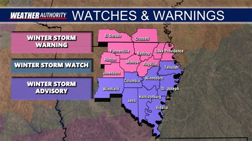 3K views | A KNOE Weather Update - Another update on the cold and wintry weather impacting the region. | KNOE 8 Weather | Facebook