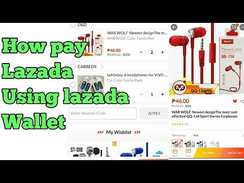 HOW TO PAY IN LAZADA USING LAZADA WALLET TUTORIAL