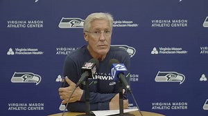 7.6K views · 345 reactions | "I thought Geno Smith played great" Pete Carroll speaks to the media on Monday afternoon. | Seattle Seahawks | Facebook