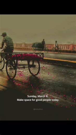 March 8 🌿 Make space for people who bring peace and positivity 🤍✨”
