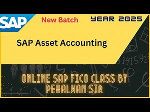 SAP Asset Accounting Explanation in Hindi by Pehalwan Sir, SAP FICO Online Course in Hindi