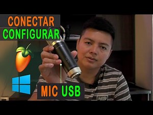 COMO CONECTAR Y CONFIGURAR MICROFONO USB EN NUESTRA COMPUTADORA - WIN 11 - FL STUDIO - ETC
