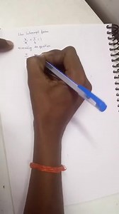 Straight line Intercept Form: Examples Example 2: Find the equa... | Filo