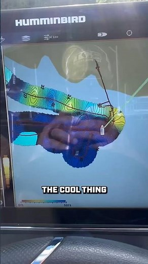 Fishing a lake with no mapping? Meet AutoChart Live 🤝 #Humminbird