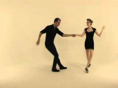 Lunge With Butterfly Kicks - Lindy Hop Dance Lesson, Jo Hoffberg, Kevin St. Laurent #1240