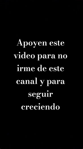 1 no recibo tanto apoyo 2 veo tres likes 3 dicen algunos que me vayan de este canal para siempre 😞