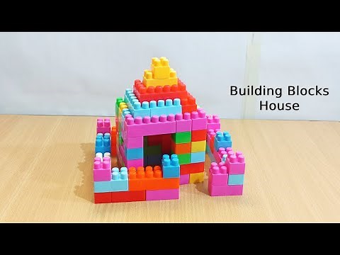 Step by step Making of Building Blocks House, How to make a Blocks House?
