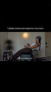 7 Pilates Moves Every Beginner Must Learn #pilates #fyp