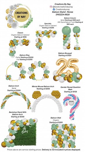 How much easier would your life be as a party planner having a balloon menu? This is a great way to illustrate your services and prices to your customers! Your balloon menu 🎈Gives your clients a whiff of your fun services 🎈Helps your clients estimate party expenses 🎈Shows ALL your services and gives a clear visual illustrations of what clients can expect 🎈Attract new clients & turn them into returning clients If you’d like a visual illustration of your party services contact me! www.balloonb