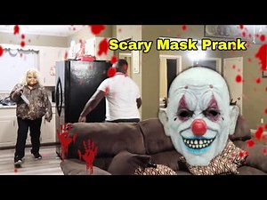Scary Mask Prank On Husband *HILARIOUS REACTION*