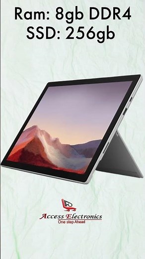 🔥 2-in-1 Premium Tablet Laptop | Microsoft Surface Pro 4 | Core i5 6th Gen | Touch Display 🔥