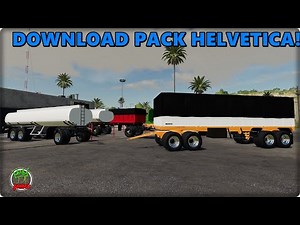 DOWNLOAD - PACK CARROCERIAS + ACOPLADOS HELVETICA V1 - FARMING SIMULATOR 19