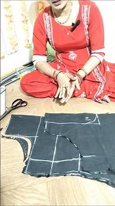 deep neck kurti कटिंग करने का सही तरीका #kurti #teera #armholetips #fitting#suit #Aishwaryaboutique