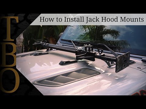 How to Install Hood Jack Mount | JK JL JT
