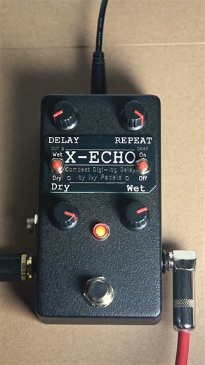 X-Echo by Ivy Pedals #PedalDemo (2/2) #effectspedals #guitarpedals #guitar #delay #modulation #echo
